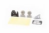 Eduard 674051 P-51B/C exhausts w/ fairings LööKplus ARMA HOBBY 1/72
